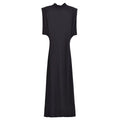 Effortless Elegance: the Black Slim Midi Dress